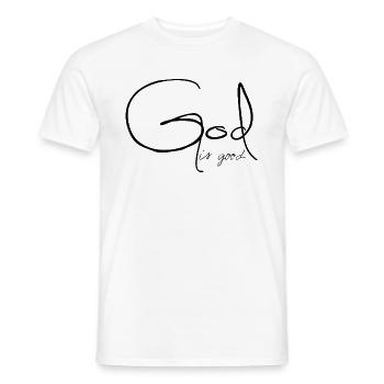Jesus Christus von Nazareth Glaube Bibel Jesus - Männer T-Shirt - Weiß - Vorne - AI Model Male 178 dark (178cm)