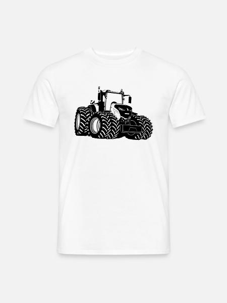 Tractor - Tractor - Tractor - Farmer - Men's T-Shirt - white