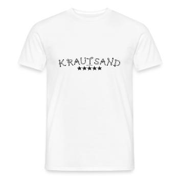 Elbinsel Krautsand Urlaub Seil Seestern (b) - Männer T-Shirt - Weiß - Vorne - AI Model Male 178 dark (178cm)