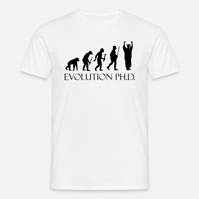 Evolution PHD - Men's T-Shirt - white