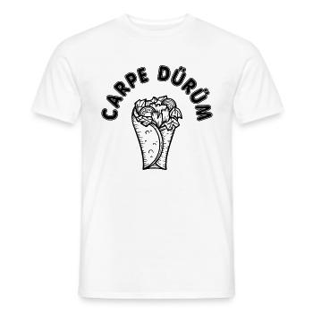 Carpe Dürüm Döner Kebab - Männer T-Shirt - Weiß - Vorne - AI Model Male 178 dark (178cm)
