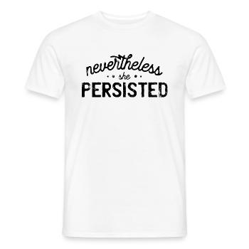 Néanmoins, le féminisme Les femmes Les femmes donnent le pouvoir aux femmes - T-shirt homme - blanc - Devant - AI Model Male 178 dark (178cm)
