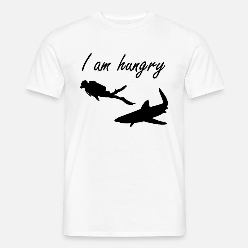 Diving diving divers - Men's T-Shirt - white
