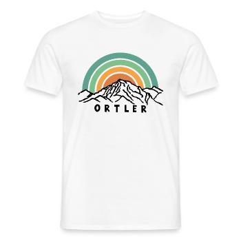 Ortler Monte Zebru Königsspitze Südtirol Italien - Männer T-Shirt - Weiß - Vorne - AI Model Male 178 dark (178cm)