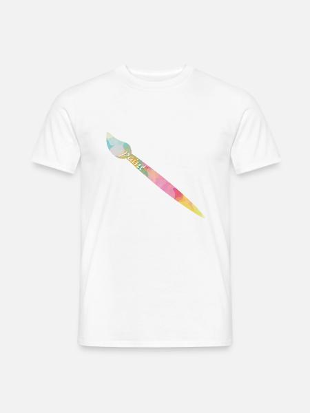 Maler - Männer T-Shirt - Weiß