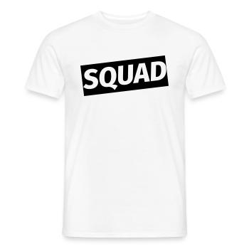 squad - Männer T-Shirt - Weiß - Vorne - AI Model Male 178 dark (178cm)