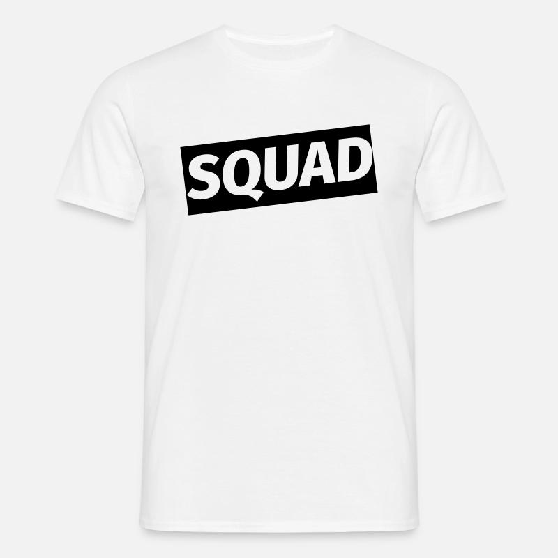 squad - Männer T-Shirt - Weiß