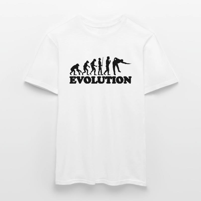 Idée Billard Billard Billard Evolution Evolution T-shirt homme