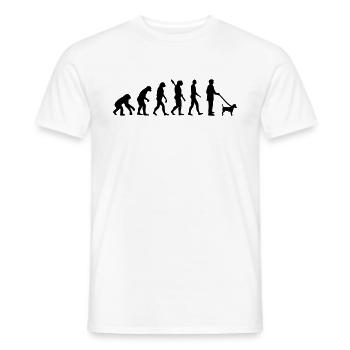 Jack Russell - Männer T-Shirt - Weiß - Vorne - AI Model Male 178 dark (178cm)