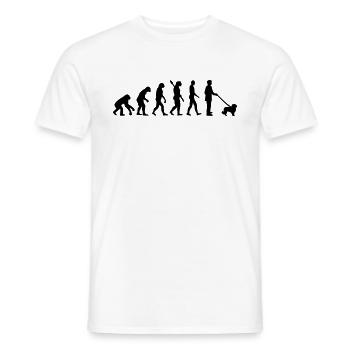 Bichon - T-shirt homme - blanc - Devant - AI Model Male 178 dark (178cm)