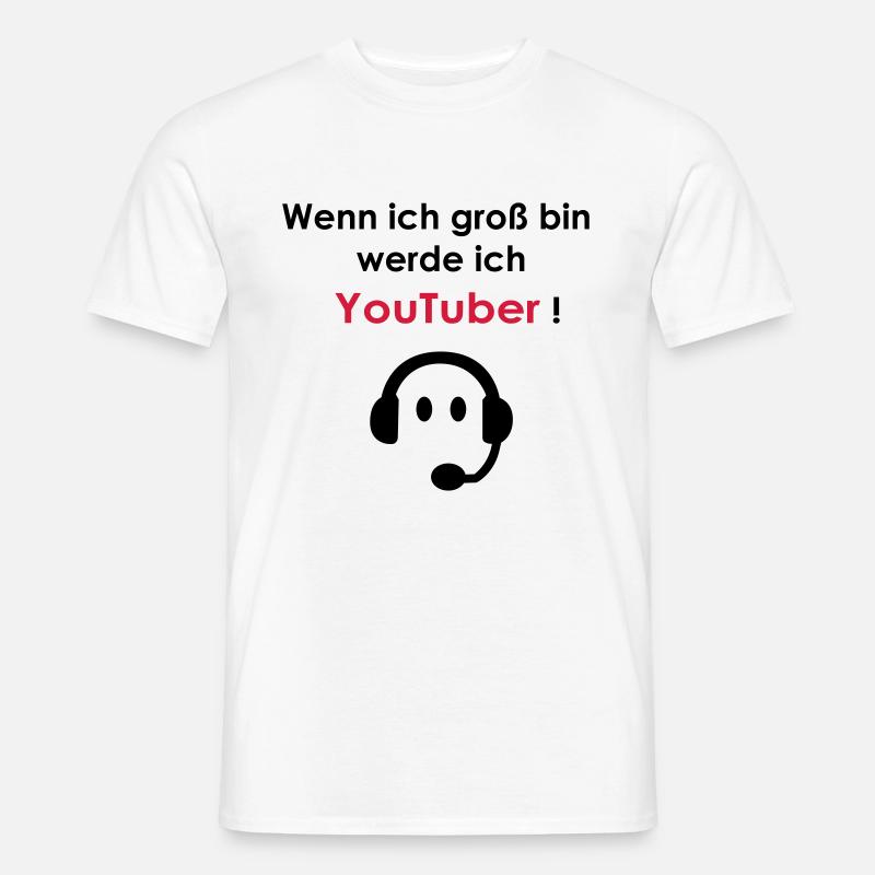 Onlinestar - Männer T-Shirt - Weiß