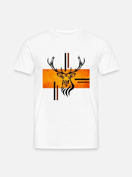 Deer 2023 1 - Men's T-Shirt - white