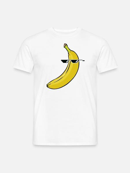 Banana Thug - Men's T-Shirt - white