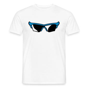 Sonnenbrillen 1511 - Männer T-Shirt - Weiß - Vorne - AI Model Male 178 dark (178cm)