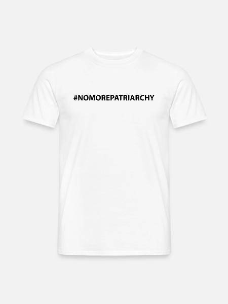#nomorepatriarchy no more patriarchy - Männer T-Shirt - Weiß