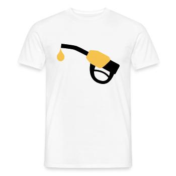 Zapfhahn - Männer T-Shirt - Weiß - Vorne - AI Model Male 178 dark (178cm)