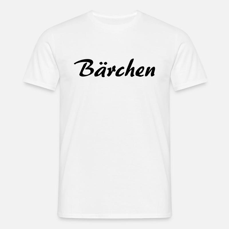 Bärchen - Männer T-Shirt - Weiß