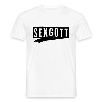 sexgott schatz hasi valentinstag kosename valentin - Männer T-Shirt - Weiß - Vorne - AI Model Male 178 dark (178cm)
