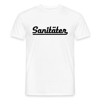 ambulanciers - T-shirt homme - blanc - Devant - AI Model Male 178 dark (178cm)