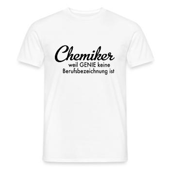 Chemiker - Männer T-Shirt - Weiß - Vorne - AI Model Male 178 dark (178cm)