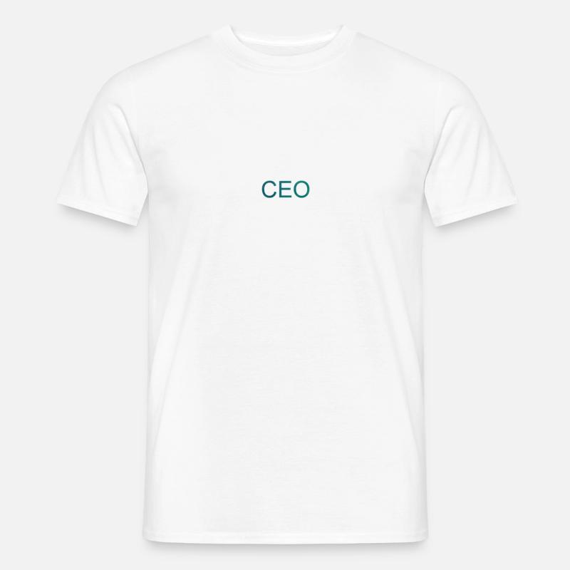 ceo - Männer T-Shirt - Weiß