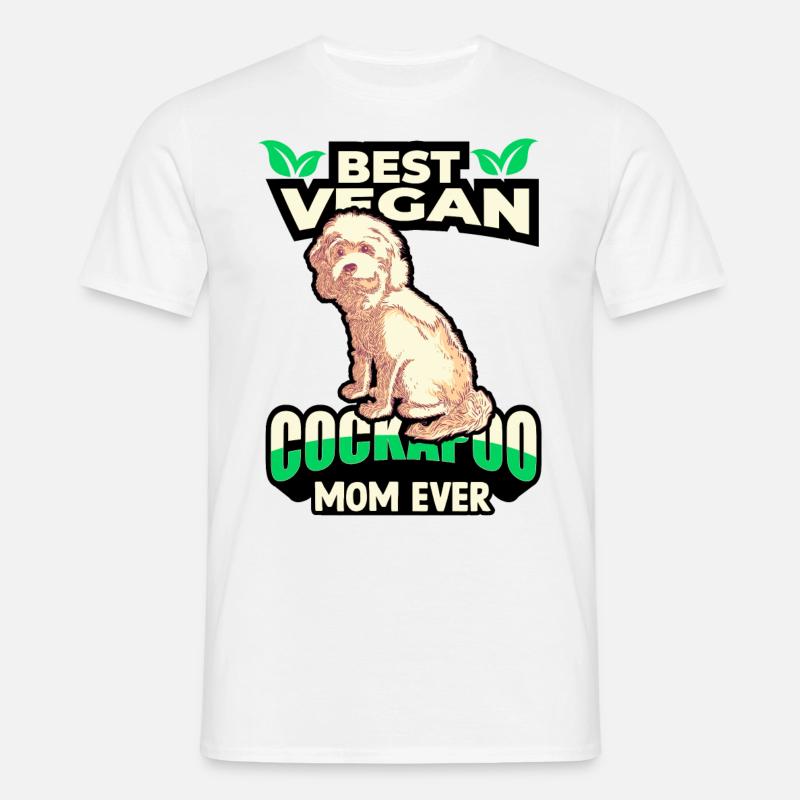 Cockapoo - Männer T-Shirt - Weiß