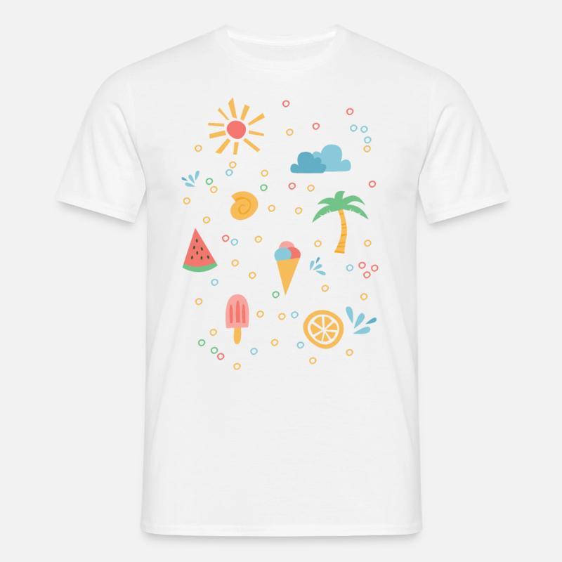 Summer - Men's T-Shirt - white