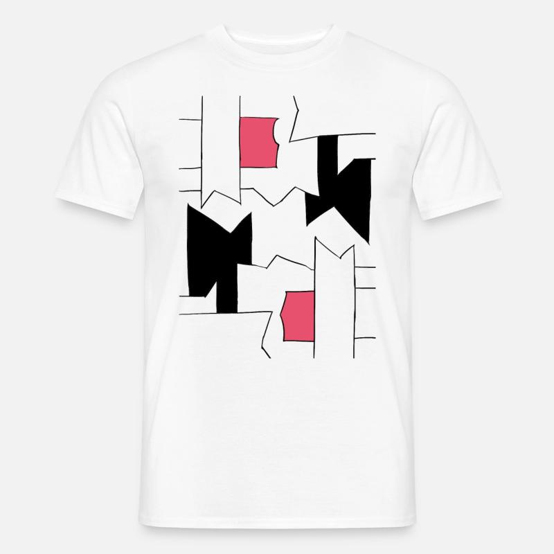 Lesezeichen - Männer T-Shirt - Weiß