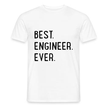 Ingenieur - Männer T-Shirt - Weiß - Vorne - AI Model Male 178 dark (178cm)
