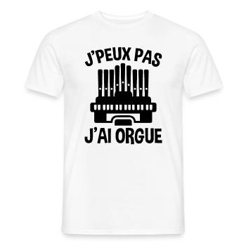 Ich kann kein Organ haben - Männer T-Shirt - Weiß - Vorne - AI Model Male 178 dark (178cm)