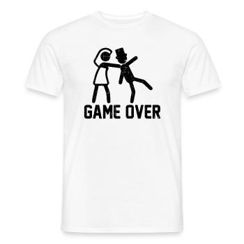 Endgame Hochzeit Liebe Herz Liebe Cooles Geschenk - Männer T-Shirt - Weiß - Vorne - AI Model Male 178 dark (178cm)