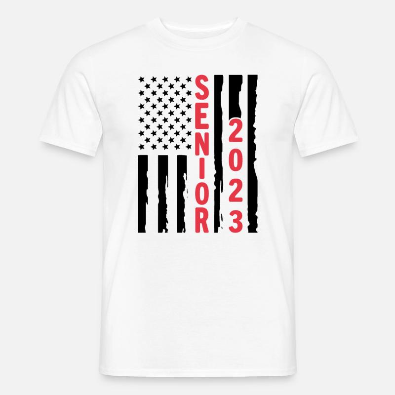 Senioren 2023 - Männer T-Shirt - Weiß