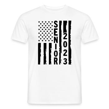Senior 2023 - T-shirt homme - blanc - Devant - AI Model Male 178 dark (178cm)