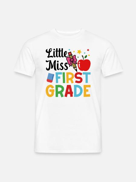 Little Miss First Year - Men's T-Shirt - white