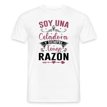 Je Suis Un Directeur Et J'ai Toujours Raison - T-shirt homme - blanc - Devant - AI Model Male 178 dark (178cm)