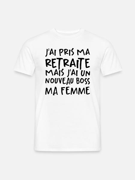 J'ai Pris Ma Retraite - T-shirt homme - blanc