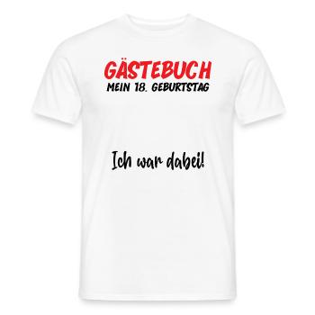 18th Birthday Boy Girl 18 Years 2005 Funny Gift - Männer T-Shirt - Weiß - Vorne - AI Model Male 178 dark (178cm)
