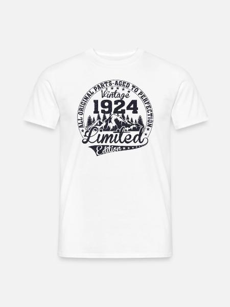 1924 - Men's T-Shirt - white