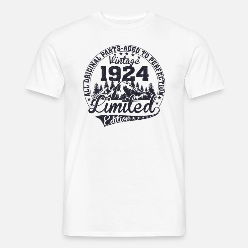 1924 - Männer T-Shirt - Weiß