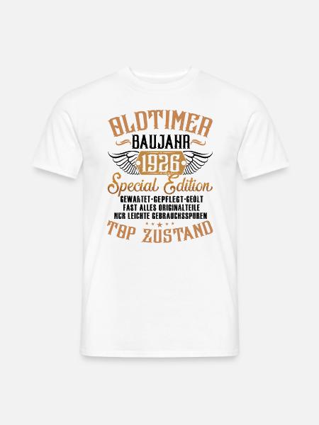 Oldtimer 1926 - Männer T-Shirt - Weiß