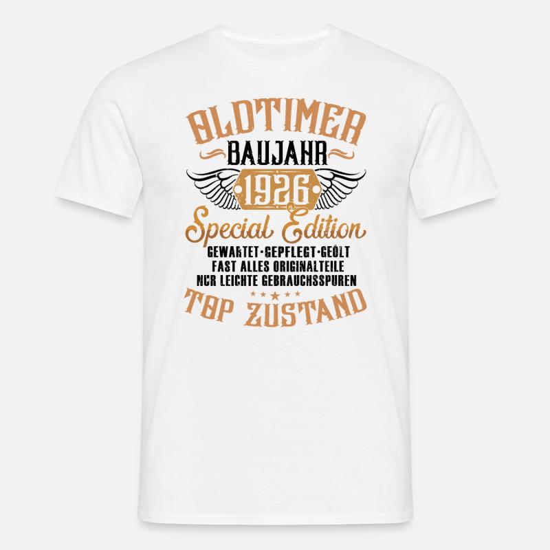 Oldtimer 1926 - Männer T-Shirt - Weiß