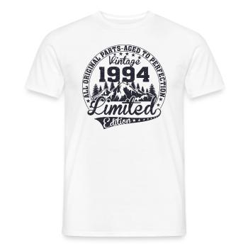 Awesome since 1994, Legend since 1994 - Men's T-Shirt - white - Front - AI Model Male 178 dark (178cm)