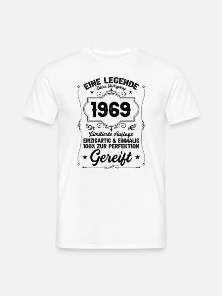 1969 - Männer T-Shirt - Weiß