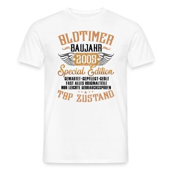 Oldtimer Special Edition Modell 2005 Geburtstag - Männer T-Shirt - Weiß - Vorne - AI Model Male 178 dark (178cm)