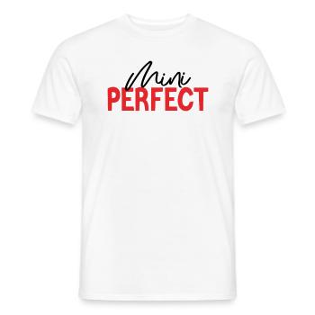 Petit perfect design cadeau family design - T-shirt homme - blanc - Devant - AI Model Male 178 dark (178cm)
