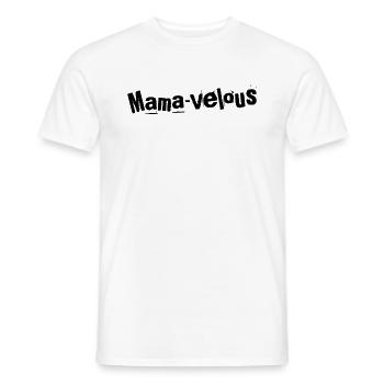 Mamavelous Maman Magnifique - T-shirt homme - blanc - Devant - AI Model Male 178 dark (178cm)