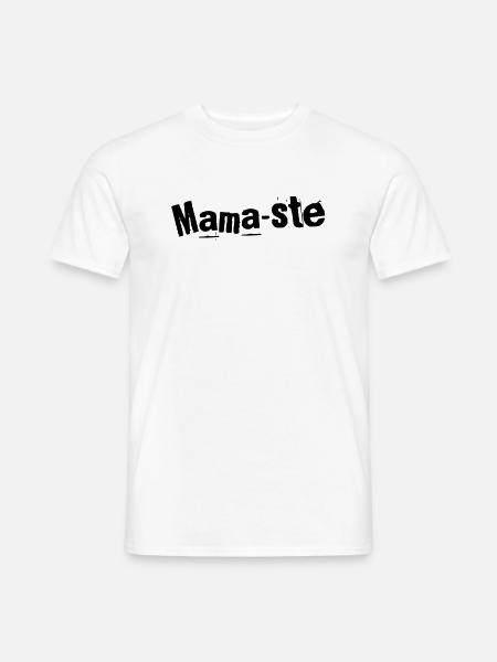 Mamaste Harmonie Maternelle - T-shirt homme - blanc