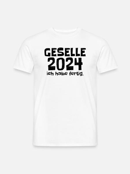 Journeyman 2024 I've Finished - Men's T-Shirt - white