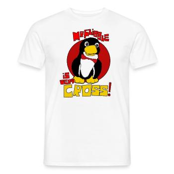 Mr Flibble ist sehr böse - Männer T-Shirt - Weiß - Vorne - AI Model Male 178 dark (178cm)