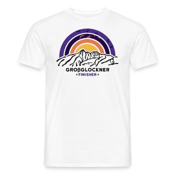 Großglockner Top of Austria Hohe Tauern Souvenir - Männer T-Shirt - Weiß - Vorne - AI Model Male 178 dark (178cm)
